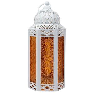 Ensemble de deux lanternes marocaines de couleur personnalisées bougeoir décoratif de Noël fait à la main lanterne marocaine d'église fantaisie - Product Image 5