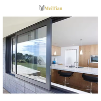 Ventanas Corredizas de Alta Seguridad, Modernas, Exteriores, Pequeñas, Horizontales, de Aleación de Aluminio, Doble Acristalamiento, Anticorrosivas y Resistentes al Viento