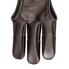 Imra Impex Guante de Tiro con Arco personalizado en cuero de vaca genuino con yemas de los dedos reforzadas para una mayor durabilidad - Product Image 5