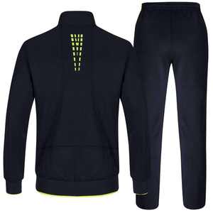 Vente en gros Tenues de jogging unisexes en molleton technique avec logo personnalisé Tenues de sport deux-pièces d'hiver avec capuche Survêtements pour hommes - Product Image 5