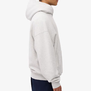 เสื้อฮู้ดโอเวอร์ไซส์แบบกำหนดเองสำหรับผู้ชายและผู้หญิงเสื้อสวมหัวมีฮู้ดแบบรูดซิปเสื้อสเวตเชิ้ตผ้าฟลีซผ้าฝ้ายเสื้อผ้าลำลองสำหรับฤดูหนาว - Product Image 3