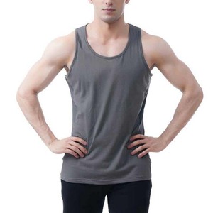Camiseta Deportiva Ligera para Hombre, Estilo Informal, para Gimnasio, Verano, Chaleco Deportivo con Cuello Redondo, Camisetas de Punto para Hombre - Product Image 3