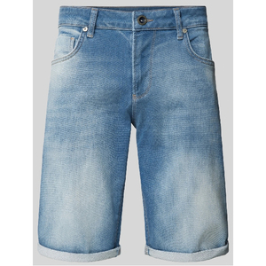 Ropa de calle de verano, pantalones cortos de mezclilla de algodón lavados oscuros desgastados holgados personalizados rectos, pantalones vaqueros de moda Vintage para hombres, pantalones cortos para hombres - Product Image 3