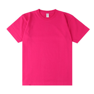 Vente en gros pas cher 35 couleurs col rond manches courtes uni T-shirt blanc pour hommes T-shirt unisexe imprimé LOGO publicité pour hommes - Product Image 5