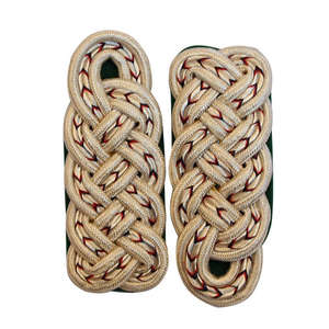 Custom Color Embroidered Luxury Drawcord Shoulder Board Hook-and-Loop Best Ceremonial Coated 3 Strand Twisted Ethnic Style Bags - Product Image 5