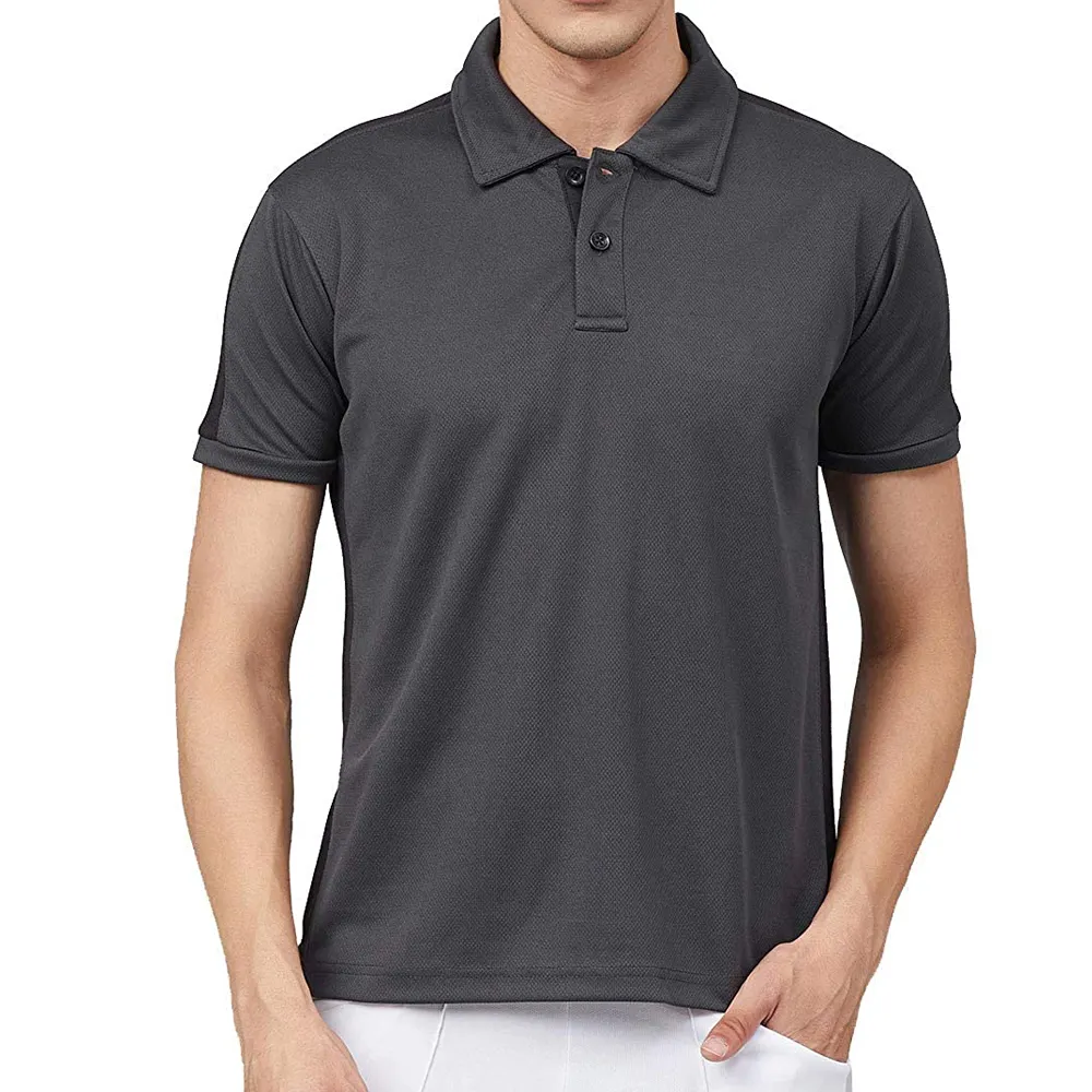 Camiseta de Golf lisa de algodón con estampado de logotipo personalizado para hombre, ropa de uniformes escolares, polos para hombre