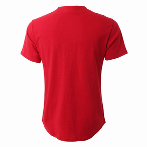 Wholesale Men's <b>Black</b> Color Baseball Jersey Full Button up V-Neck T-shirts With Customized Name & Label - Product Image 6