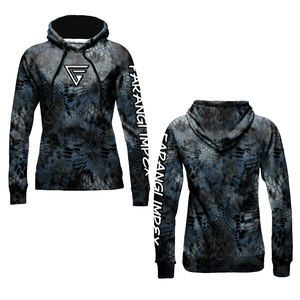 Sudadera con capucha 100% poliéster mujer Sublimada Zip-up Hoodie Custom Digital Print Unisex Zip Hoody 2025 - Product Image 5