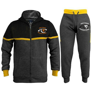 Haut court et pantalon de survêtement décontracté à manches longues pour femmes en stock vêtements de sport d'hiver avec capuche - Product Image 5