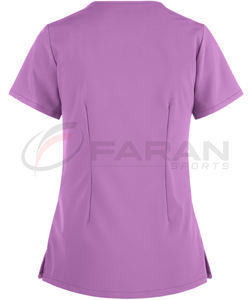 เครื่องแบบทางการแพทย์ผ้าคอตตอนสำหรับพยาบาลชุดเครื่องแบบโรงพยาบาลคุณภาพดีมีฉลากออกแบบโลโก้ได้ตามต้องการ - Product Image 4