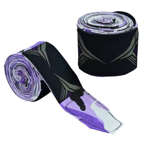 Top vente en gros vêtements de sport coton poignets et sangles d'haltérophilie bande de sueur orthèse de soutien pour l'exercice d'été - Product Image 1