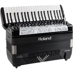 ORIGINAL MEILLEUR JAMAIS AUTHENTIQUE NOUVEAU RolandS V-Accordéon FR-8X Accordéon Noir - Product Image 4