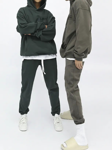 2025 haute qualité vêtements de rue sur la taille en gros à capuche mode vêtements blanc sweats à capuche personnalisé pull à capuche homme - Product Image 3