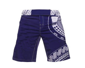 กางเกงขาสั้นสำหรับผู้ชายกางเกงชกมวยกางเกงขาสั้นแบบเย็บปักกางเกงมวยไทยขาสั้นแบบ MMA สำหรับเกมต่อสู้ - Product Image 6