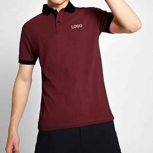 Camisetas Polo para Hombre Tallas S M 4XL disponible OEM streetwear ropa de moda transpirable a rayas para hombre Camisas Polo lisas - Product Image 3
