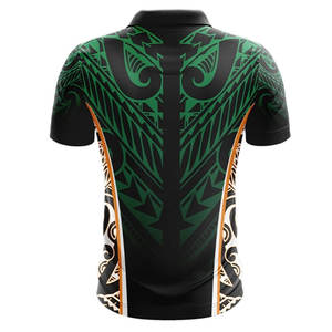 Logotipo personalizado Casual 100% Poliéster Diseño personalizado Sublimación Impreso Polo para hombre Camiseta con logotipo bordado - Product Image 2