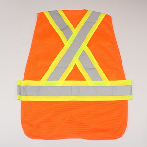 With logo Custom Led <b>Work</b> Engineer Reflective Safety Clothing <b>Jacket</b> Industrial <b>Construction</b> High Visible Mesh Safety Vest - Product Image 3