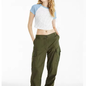 Equipo Wear Adultos Béisbol Crop Top Jersey Pakistán Hecho Precio barato Ropa deportiva Crop Top Jersey - Product Image 6