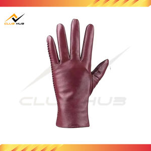 Cómodos guantes de cuero cálidos de invierno hasta la muñeca impermeables transpirables antideslizantes pantalla táctil Durable cocina al aire libre conducción - Product Image 3