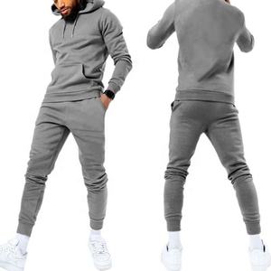 Pantalones de chándal personalizables de talla grande para hombre, conjunto de Sudadera con capucha de invierno, marca privada, chándal en blanco, proveedor de chándal y traje para correr - Product Image 5