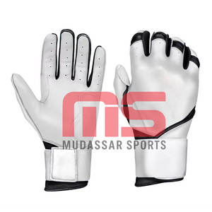 Guantes de Béisbol de Cuero Hechos a Medida con Bate de Bambú, Uso Profesional, Alta Calidad, Transpirables, con Buen Agarre, Guantes Deportivos al por Mayor - Product Image 6
