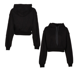 Sudadera con capucha Superior de Policía de diseño único para mujer, logotipo frontal tejido personalizado, suéter holgado de manga larga informal sólido, sudaderas con capucha de otoño - Product Image 1