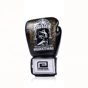 Gants de boxe Fairtex de qualité supérieure, nouveau design, sur mesure, pour Muay Thai, Kick Boxing, entraînement MMA, en cuir de vache véritable - Product Image 5