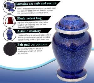 Top Manufacturer and Exporter of 100% Aluminum Material Keepsake Cremation <b>Urns</b> at Low Market Price - Product Image 4