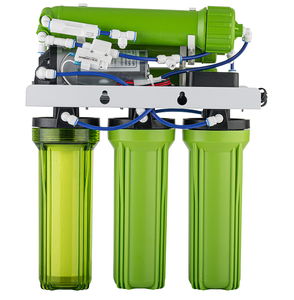 Purificateur d'eau portable manuel en plastique 7 étapes 100 GPD sous évier, fabriqué au Vietnam, pour hôtels, usage commercial et extérieur - Product Image 3