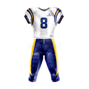 Uniforme de football américain de haute qualité avec logo personnalisé, vêtements de sport de fabrication professionnelle, uniforme de football américain à vendre - Product Image 1