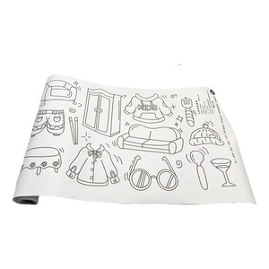 Roll of Paper for Coloring, Drawing, <b>Painting</b>, Watercolor for Boys and Girls - Assorted Colors - Product Image 1
