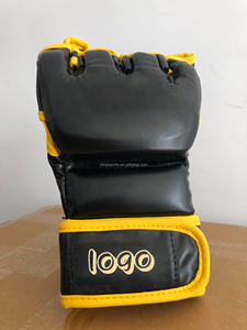 2025 New High quality MMA Custom Professional UFC Half Finger PU Grappling <b>Gloves</b> Boxing MMA <b>Gloves</b> for Training - Product Image 4