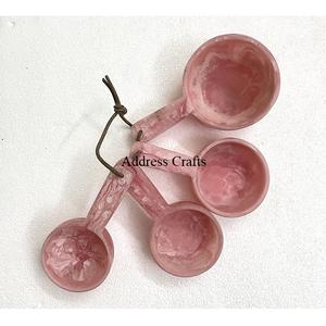 Trending Eco-Friendly Resin <b>Measuring</b> <b>Cups</b> and Spoons <b>Set</b> Luxury Home Hotel Use Dishwasher Safe 60mL Capacity Resin Kitchenware - Product Image 1