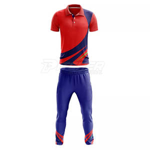 Ensemble d'uniformes de cricket professionnel, confortable, léger, écologique, jersey au design personnalisé, pantalon assorti pour les matchs - Product Image 4