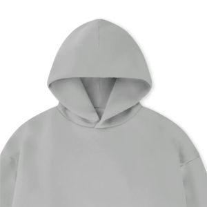 Sweatshirts à capuche pour hommes avec logo personnalisé 100% coton vierge épais de luxe de qualité lourde et surdimensionnée - Product Image 5