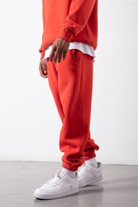 OEM service personnalisé surdimensionné coton lourd hommes personnalisé de base nouveau premium noir survêtement pantalon offre en gros tendance 2024 qualité - Product Image 5