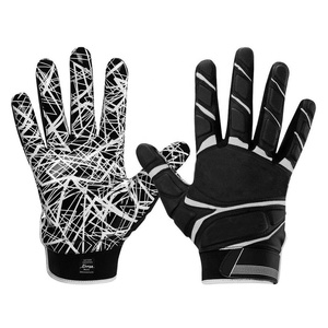 Gants de football américain Ultra Super Stick de meilleure qualité pour adultes et jeunes légers avec poignées pour la saison d'hiver - Product Image 2