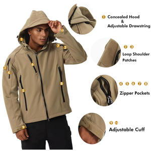 Nueva colección 3L chaquetas de lluvia Unisex transpirable 100% poliéster a prueba de viento e impermeable para senderismo y escalada en invierno - Product Image 4