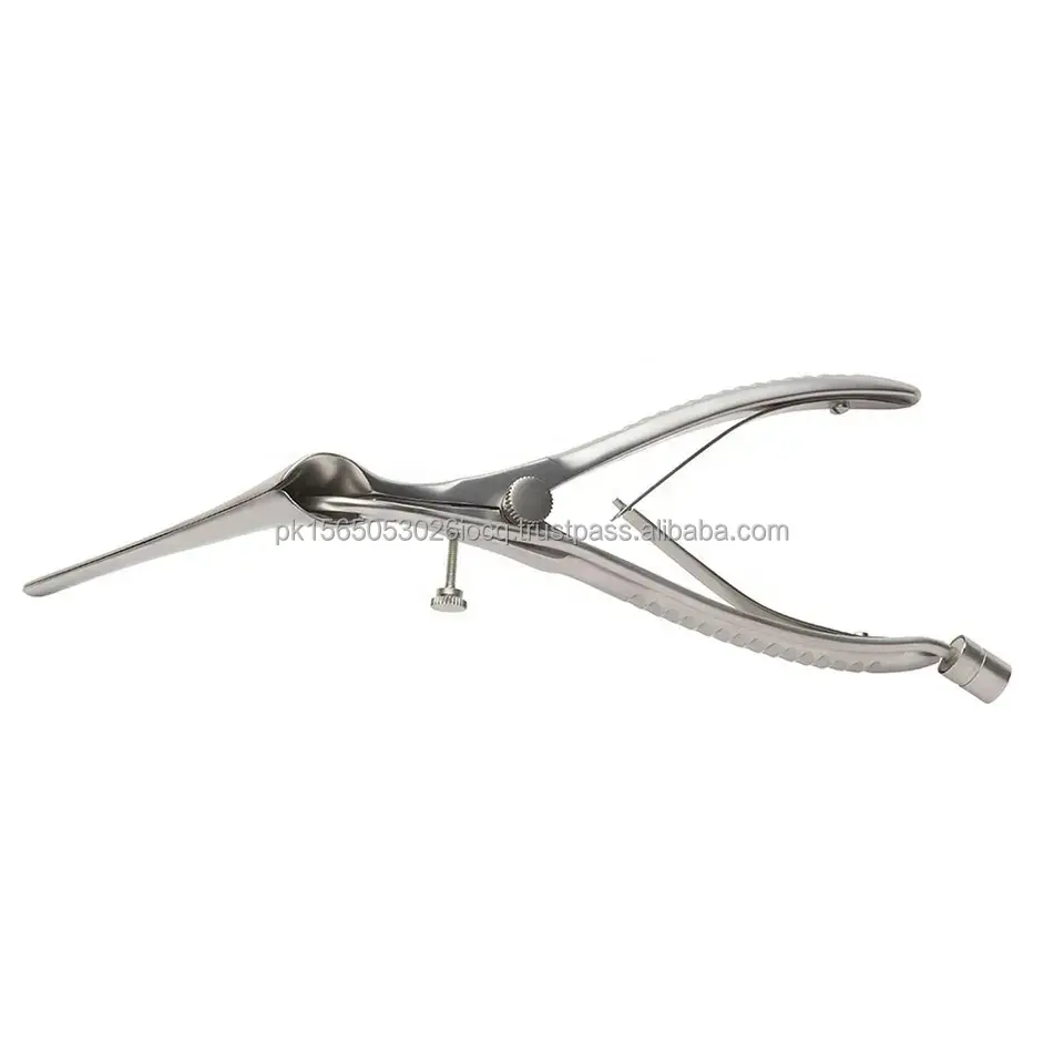 Espéculo nasal Killian cirúrgico de ponto de segurança 14 cm 50 mm Equipamento cirúrgico de diagnóstico médico de aço inoxidável