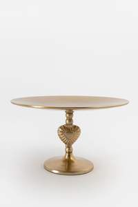 Elegante Soporte para Pastel de Metal Moderno con Diseño Estilizado, Perfecto para Fiestas de Compromiso, Recepciones de Boda y Celebraciones de Aniversario - Product Image 6