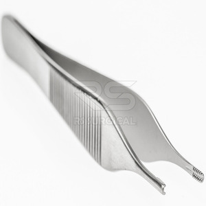 RS SURGICAL COMPANY Pinzas dentales TC de acero inoxidable 6 ''Fórceps de tejido quirúrgico manual Agarre cómodo Clase certificada CE - Product Image 4