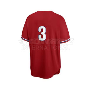 Uniforme de Béisbol Transpirable y Cómodo para Adultos, MOQ Bajo, Tallas Personalizadas, Alta Calidad, 100% Poliéster, Colores y Tallas Personalizables - Product Image 4