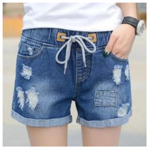 Short décontracté en denim 100% coton pour femme Short cargo skinny taille moyenne à séchage rapide avec braguette à fermeture éclair et décoration de rivet 2025 - Product Image 6