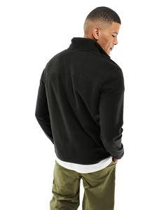 Offres Spéciales Jogging hommes demi fermeture éclair thermique fermeture éclair sweat à capuche personnalisé décontracté polaire pull 1/4 sweat zippé pour hommes - Product Image 6