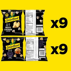 สมาร์ทฟู้ด ป๊อปคอร์น แพ็คหลากหลายรสชาติ ขนาด 0.5 ออนซ์ (แพ็ค 18 ซอง) - Product Image 6