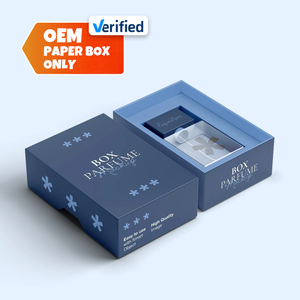 Caja de Regalo de Joyería de Lujo Personalizada para Collar y Anillo con Impresión de Logotipo, Empaque Premium Personalizado, Marca OEM/ODM - Product Image 3