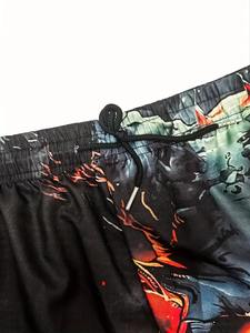 Custom Logo Breathable Polyester/Cotton Dryfit Casual Running Sport Shorts Men Beach Cargo Shorts <b>Drawstring</b> Closure High - Product Image 5