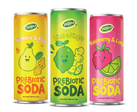 Soda prébiotique à la framboise et à la lime 250ml |   Boisson gazeuse de qualité supérieure pour la santé intestinale, jus véritable 7% Brix |   Boisson gazeuse OEM/ODM