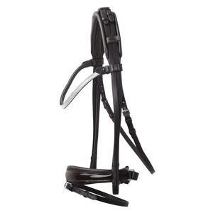 Cheval CHEVAL BRIDE DELUXE ANATOMIQUE EN CUIR ÉLEVÉ Meilleure nouvelle bride anatomique Cheval bride anatomique en cuir - Product Image 2