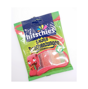 Bulk Hitschies Sour Dragon Tongues 125g 24 Bags Per Case Store In Cool Dry Place 12 Month Shelf Life For Export - Product Image 6